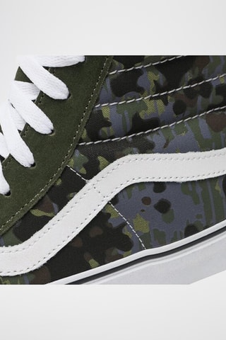 Sapatilhas subidas em nobuck Sk8-Hi - Caqui - Vans
