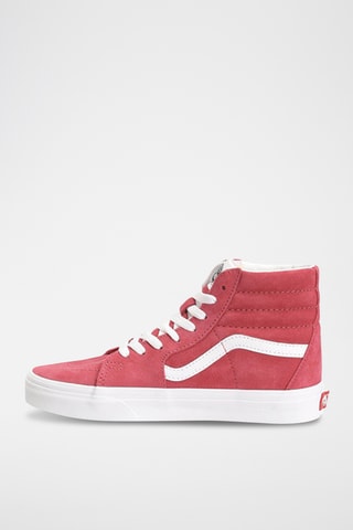 Sapatilhas subidas em nobuck Sk8-Hi - Rosa - Vans