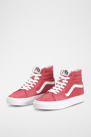 Sapatilhas subidas em nobuck Sk8-Hi - Rosa - Vans