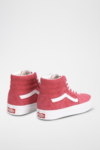 Sapatilhas subidas em nobuck Sk8-Hi - Rosa - Vans