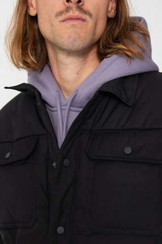 Blusão de penas Davis MTE - Preto - Vans