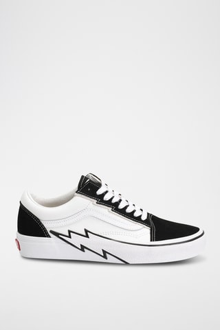 Sapatilhas em nobuck Old Skool - Preto e branco - Vans