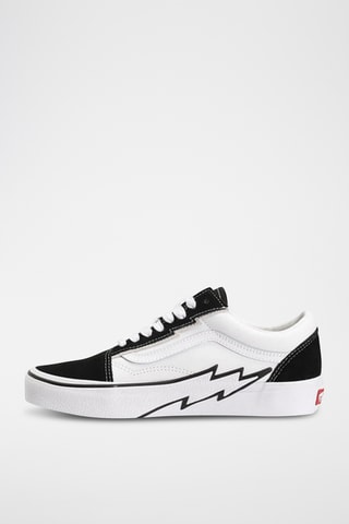 Sapatilhas em nobuck Old Skool - Preto e branco - Vans