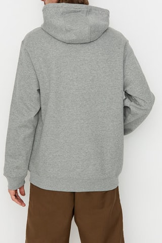 Sweat com capuz - Cinzento - Vans