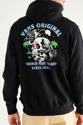 Sweat com capuz - Preto - Vans