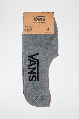 3 pares de meias curtas Classic Super - Cinzento - Vans
