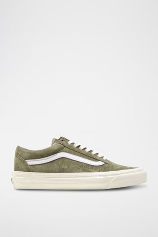 Sapatilhas em nobuck Old Skool - Verde-azeitona - Vans