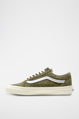 Sapatilhas em nobuck Old Skool - Verde-azeitona - Vans