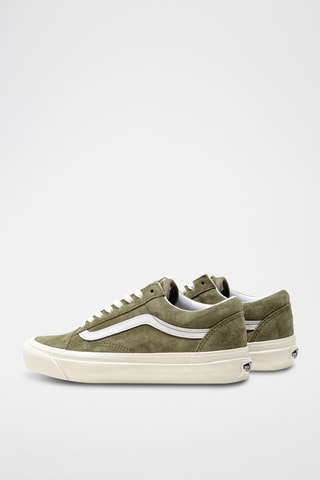 Sapatilhas em nobuck Old Skool - Verde-azeitona - Vans