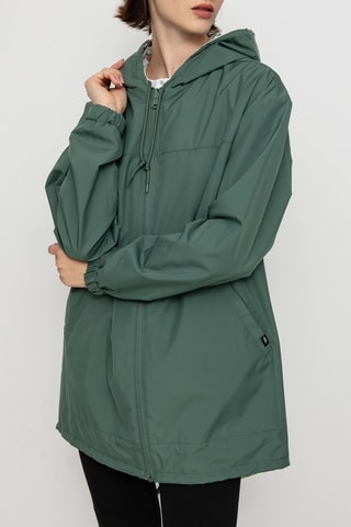Parca reversível com capuz Mercy - Branco e verde - Vans