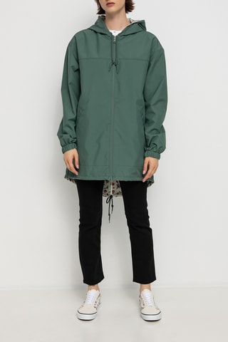 Parca reversível com capuz Mercy - Branco e verde - Vans