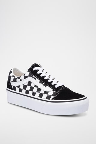 Sapatilhas em nobuck - Preto e branco - Vans