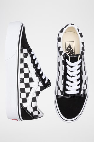 Sapatilhas em nobuck - Preto e branco - Vans