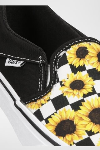 Slip-on Wm Asher - Preto e amarelo - Vans
