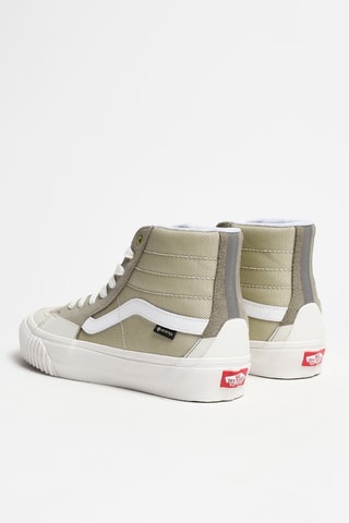 Baskets montantes en cuir - Gris - Vans