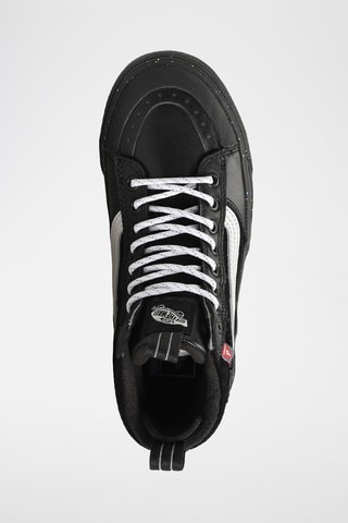 Sapatilhas subidas em couro - Preto - Vans