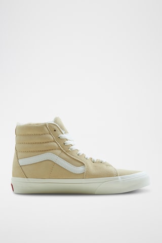 Sapatilhas subidas forradas - Bege-claro - Vans