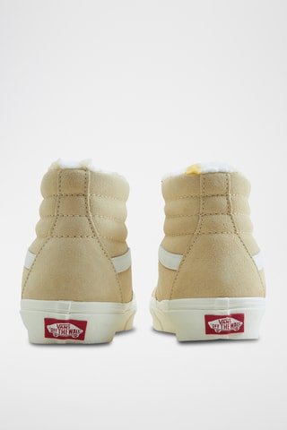 Sapatilhas subidas forradas - Bege-claro - Vans