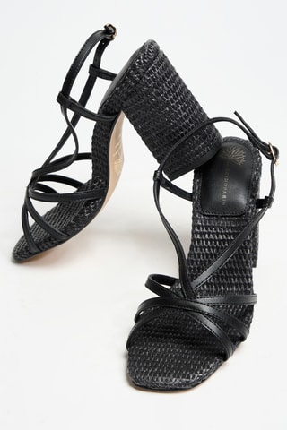 Sandálias de salto - Preto - Cosmoparis