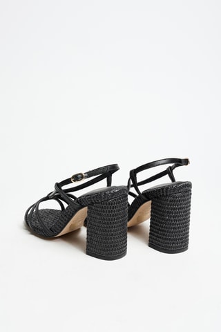 Sandálias de salto - Preto - Cosmoparis