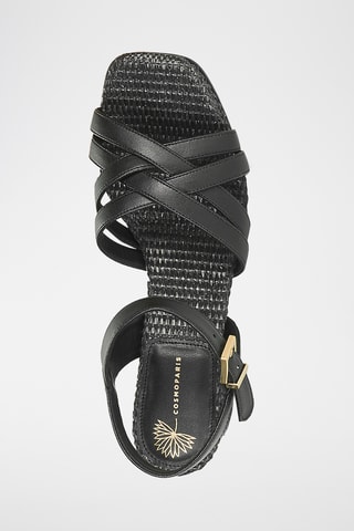 Sandálias de salto Zaggi - Preto - Cosmoparis