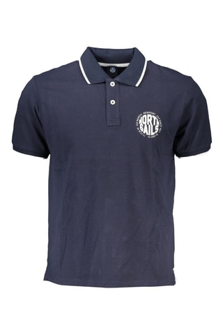 Polo - Blanc et bleu
