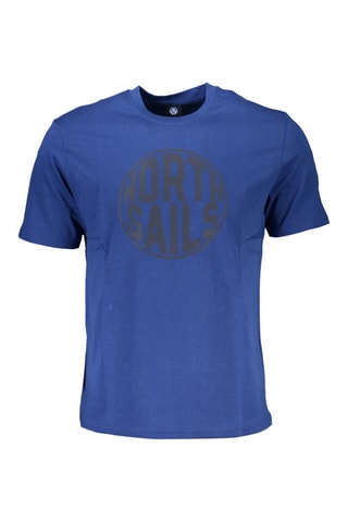 T-shirt - Blauw en grijs