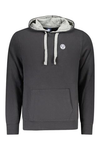 Sweater met Capuchon - Zwart en grijs