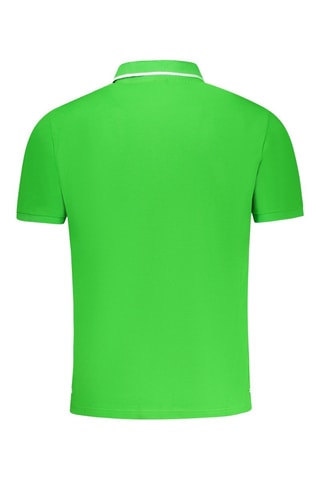 Polo - Blanc, bleu et vert