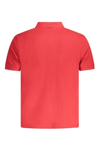 Polo - Blanc, noir et rouge