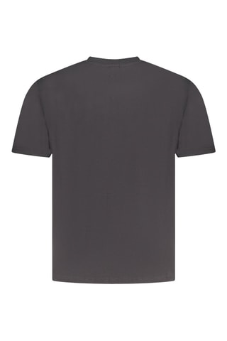 T-shirt - Wit, zwart en blauw
