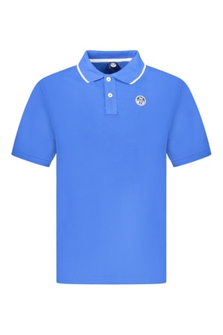 Polo - Blanc et bleu