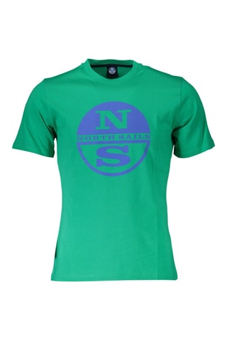 T-shirt - Blauw en groen