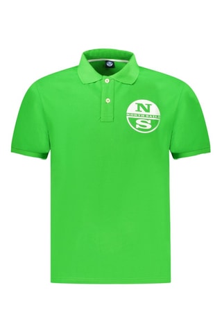 Polo - Blanc et vert