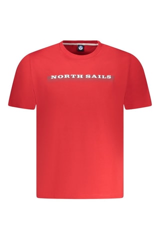 T-shirt - Wit en rood