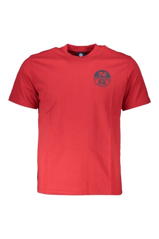 T-shirt - Rood en grijs