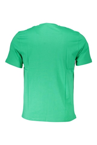 T-shirt - Wit en groen