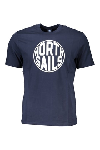 T-shirt - Wit en blauw