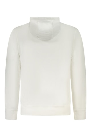 Sweat à capuche - Blanc et bleu