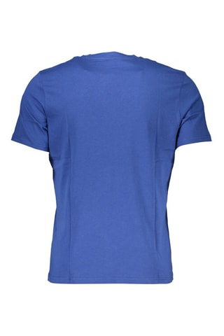 T-shirt - Wit en blauw
