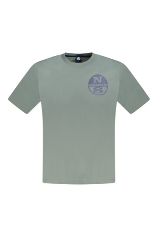 T-shirt - Blauw en groen