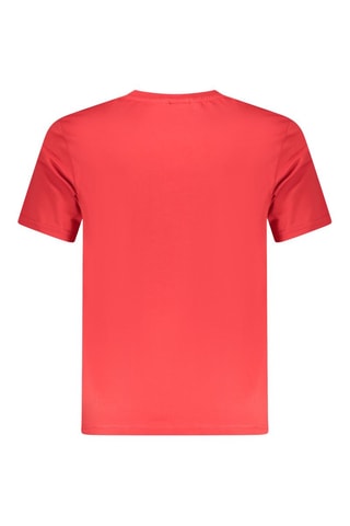 T-shirt - Wit, zwart, rood en grijs