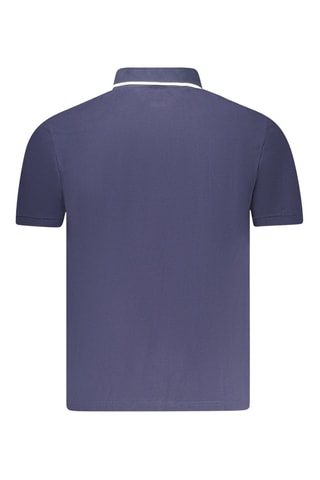 Polo - Blanc, noir et bleu