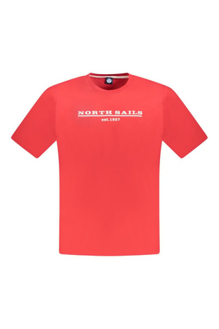 T-shirt - Wit en rood