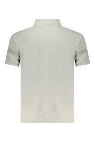 Polo - Blanc, bleu et gris
