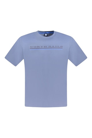 T-shirt - Blauw en grijs
