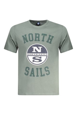 T-shirt - Wit, zwart en groen