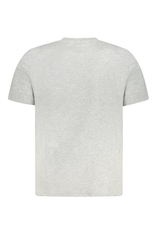 T-shirt - Wit, blauw en grijs