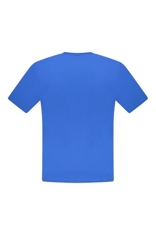 T-shirt - Wit en blauw