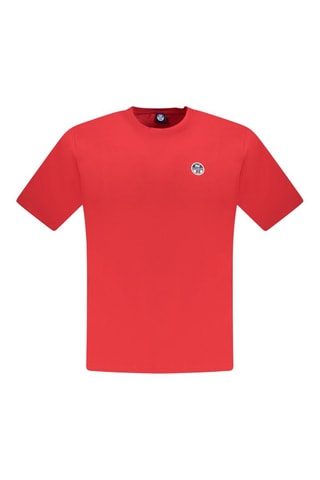 T-shirt - Wit, zwart en rood